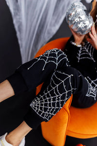 pearl webs spider joggers