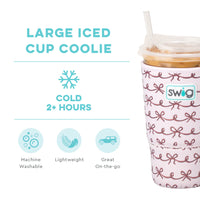 SWIG | pretty in pink large iced cup coolie