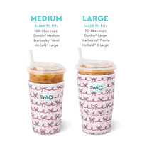 SWIG | pretty in pink large iced cup coolie