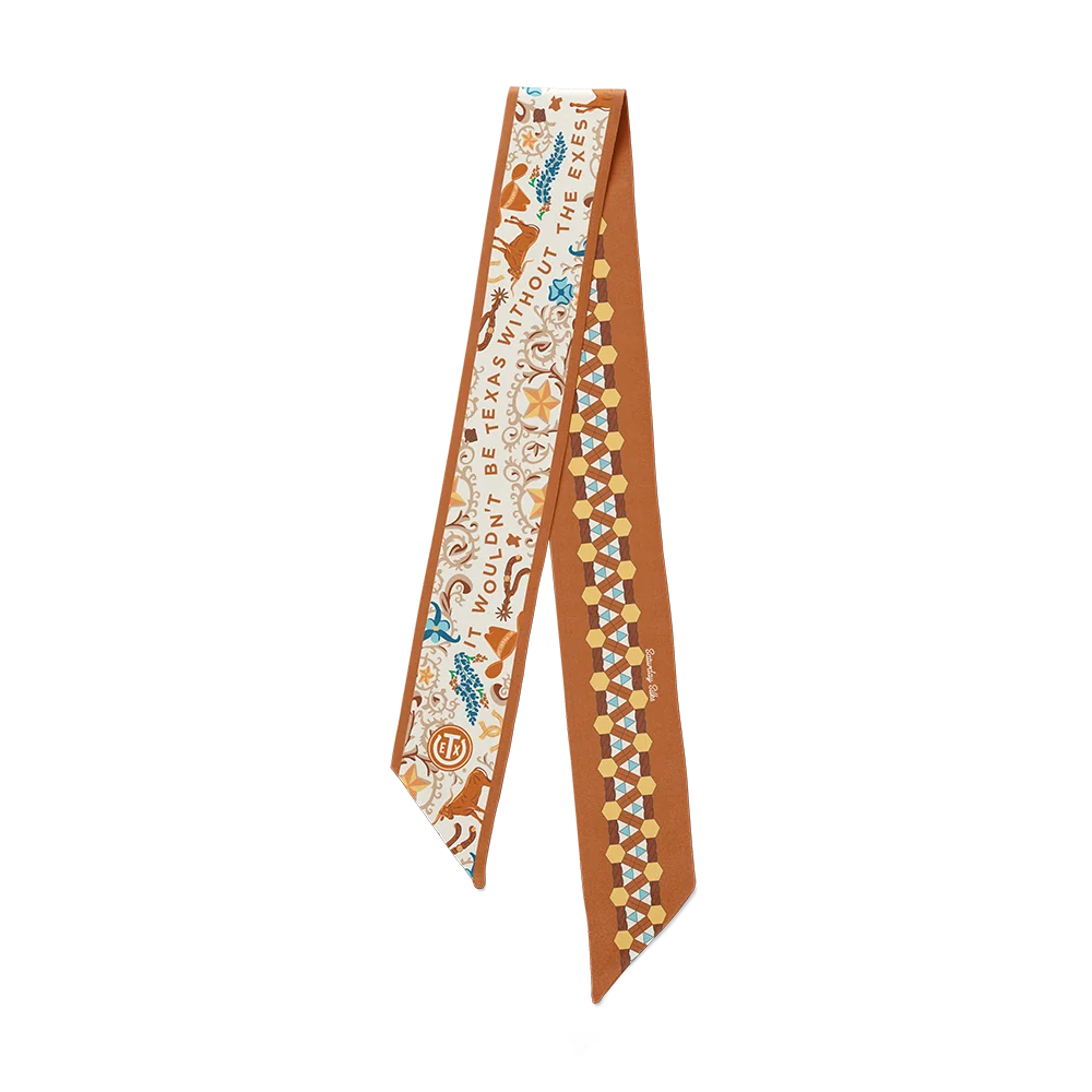 UT skinny scarves