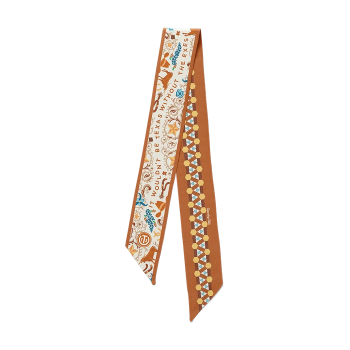 UT skinny scarves