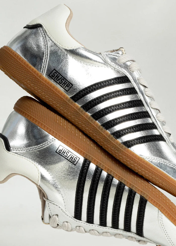 stevie silver sneakers