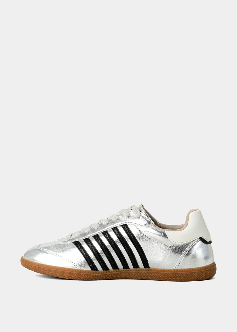 stevie silver sneakers