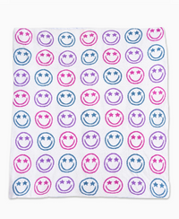 star smiley blanket