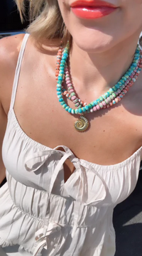 majorca beaded necklace | CHARM BAR