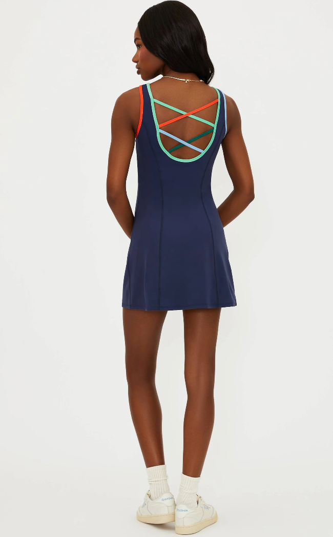 amaris tennis dress | cape cod colorblock