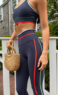 solara legging | cape cod colorblock
