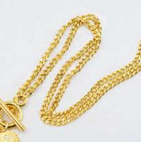 crystal heart cross charm necklace