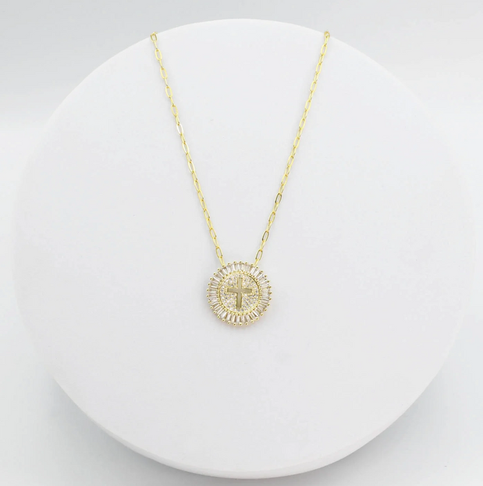 grace cross necklace