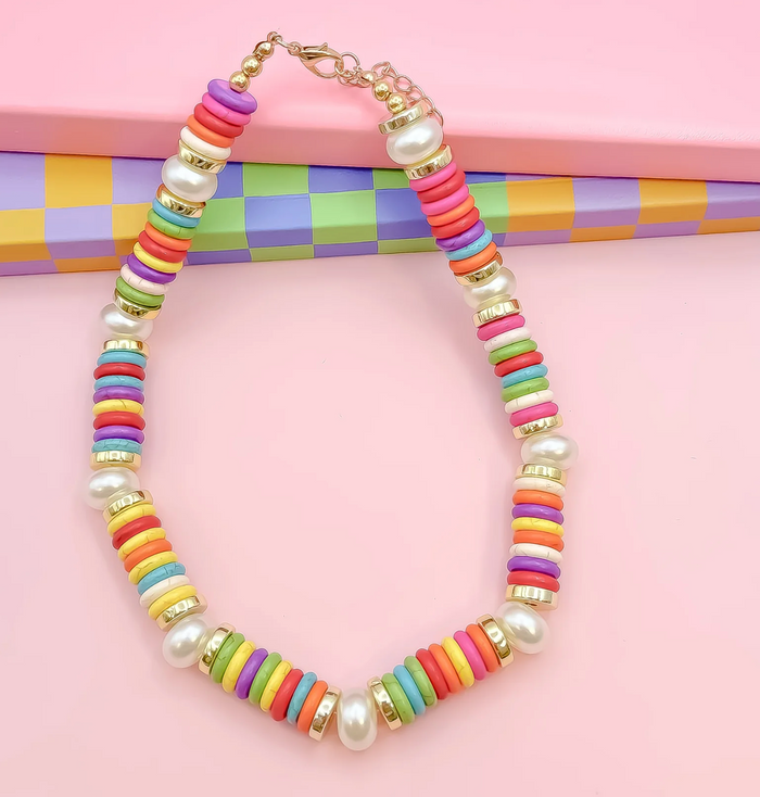 oh joy beaded necklace