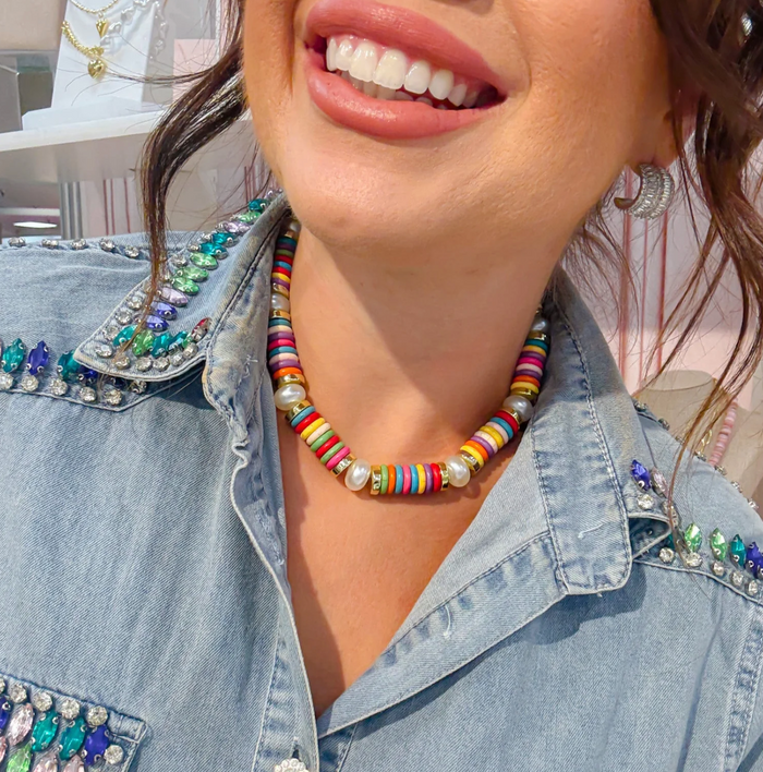 oh joy beaded necklace