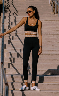 stacy legging mystic colorblock