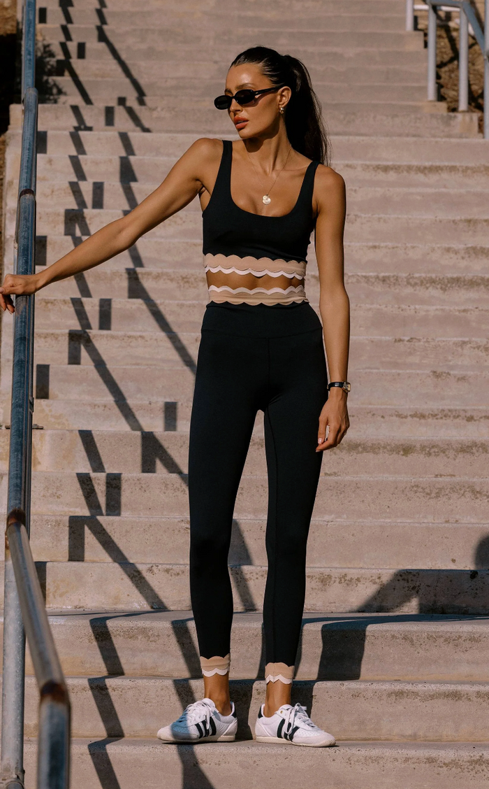 stacy legging mystic colorblock