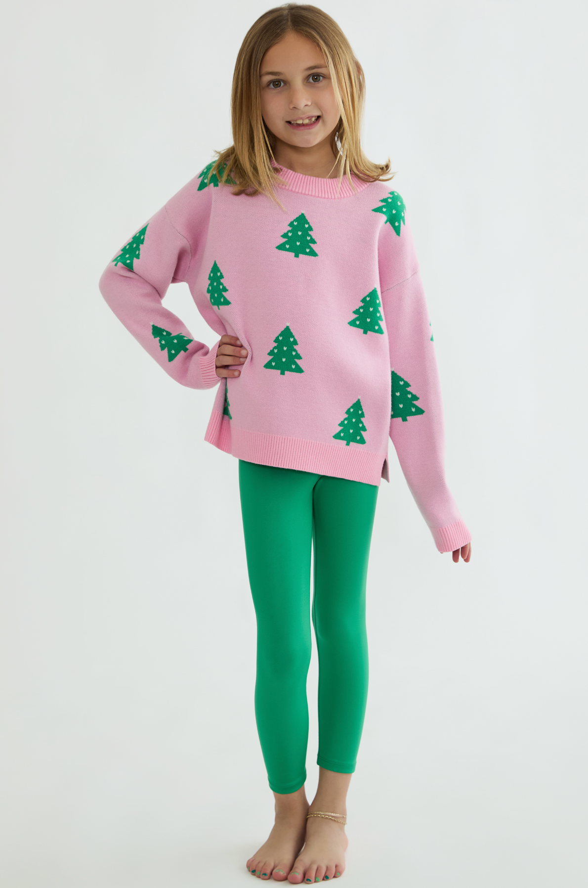 little peppa legging frosted fir shine