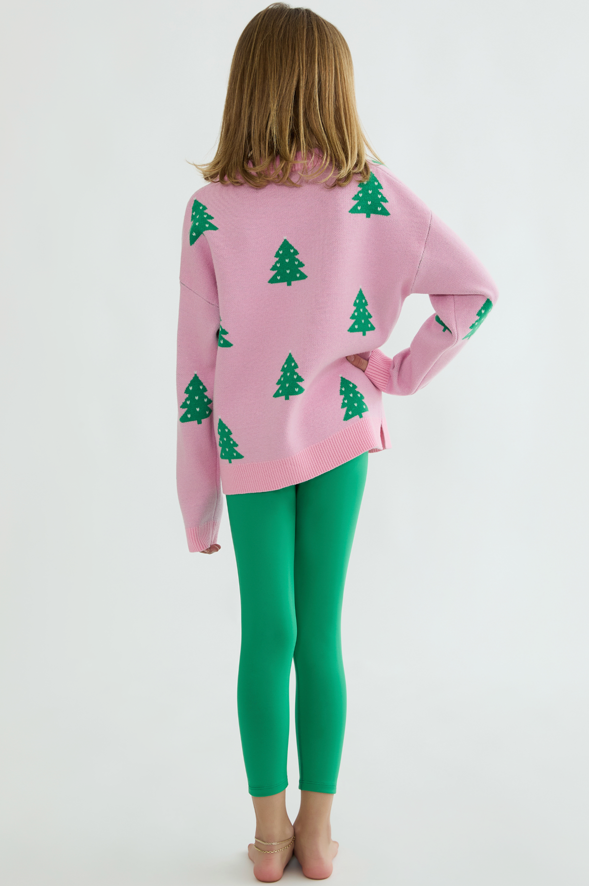 little peppa legging frosted fir shine