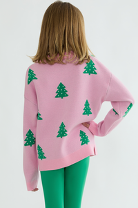 little callie pink christmas sweater