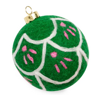 felt christmas ornament balls