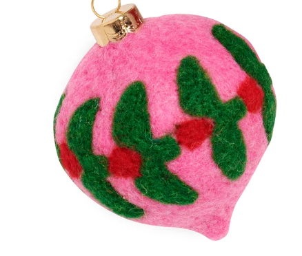 felt christmas ornament balls