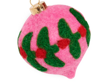 felt christmas ornament balls