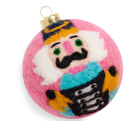 felt christmas ornament balls