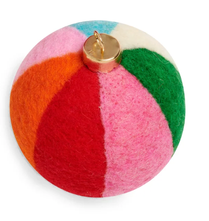 felt christmas ornament balls