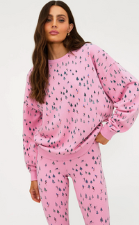 devyn oversized ski patrol sweatshirt