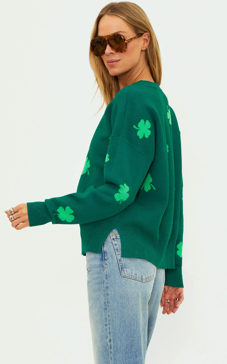 callie clover sweater