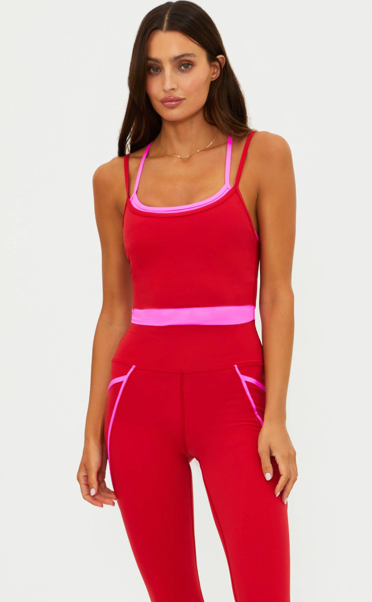 vinny bra top | royal red