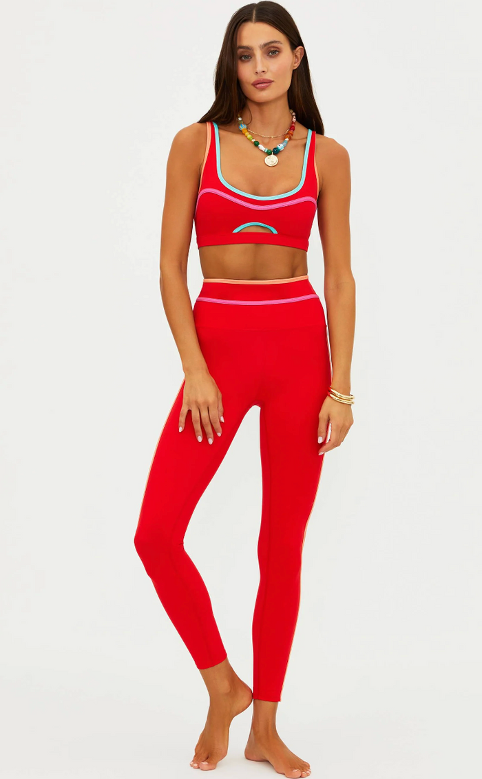 solara legging - strawberry smoothie | BEACHRIOT
