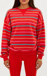 devyn sweatshirt - strawberry smoothie | BEACHRIOT