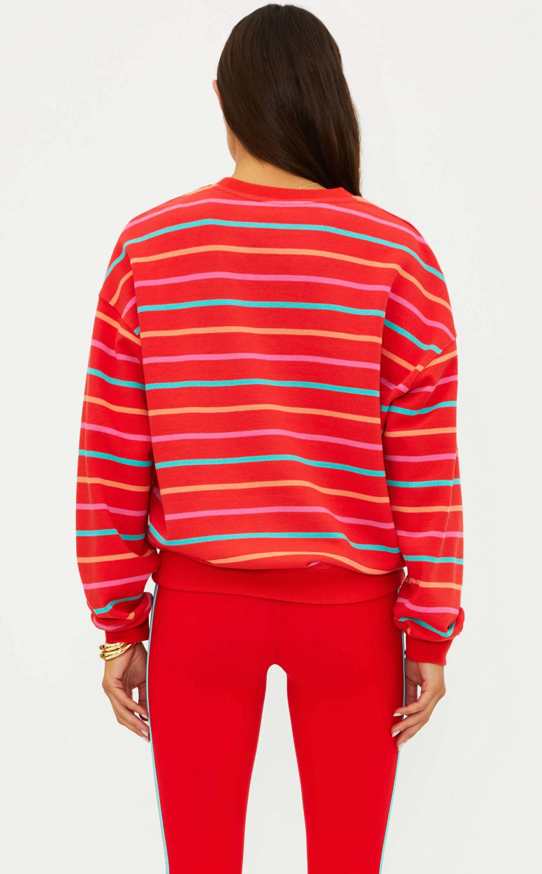 devyn sweatshirt - strawberry smoothie | BEACHRIOT
