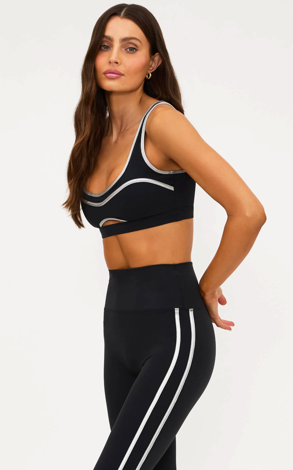 moxie top | midnight silver shine | BEACHRIOT