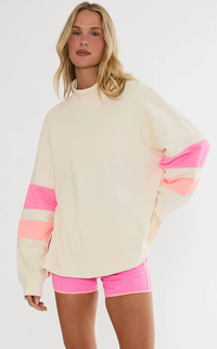 jaylyn sweatshirts - shoreline colorblock || BEACHRIOT