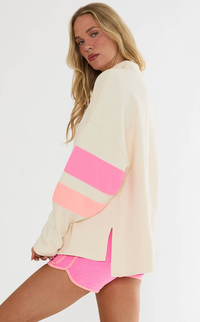 jaylyn sweatshirts - shoreline colorblock || BEACHRIOT