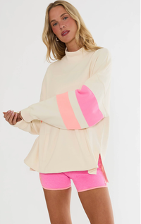 jaylyn sweatshirts - shoreline colorblock || BEACHRIOT