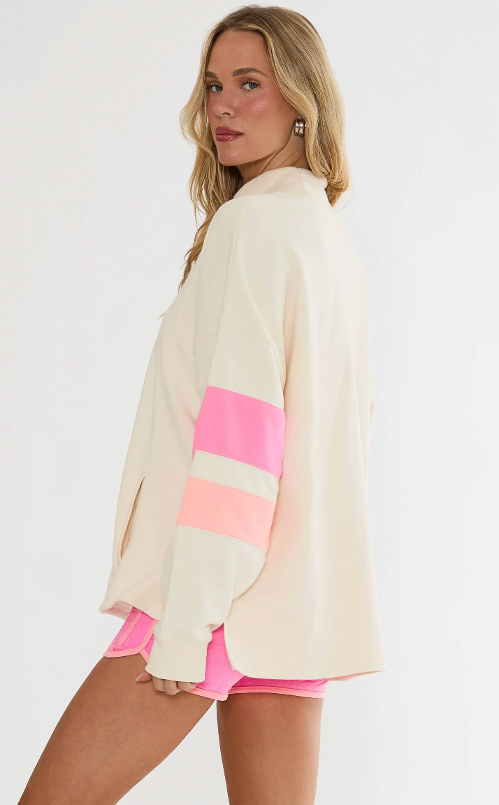 jaylyn sweatshirts - shoreline colorblock || BEACHRIOT