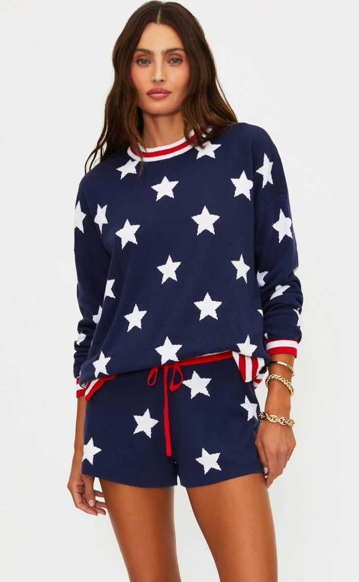 cal stars sweater || BEACHRIOT
