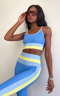 mariella leggings | marina blues colorblock