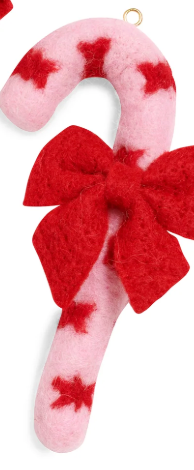 felt candy cane ornaments
