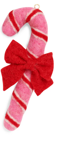 felt candy cane ornaments
