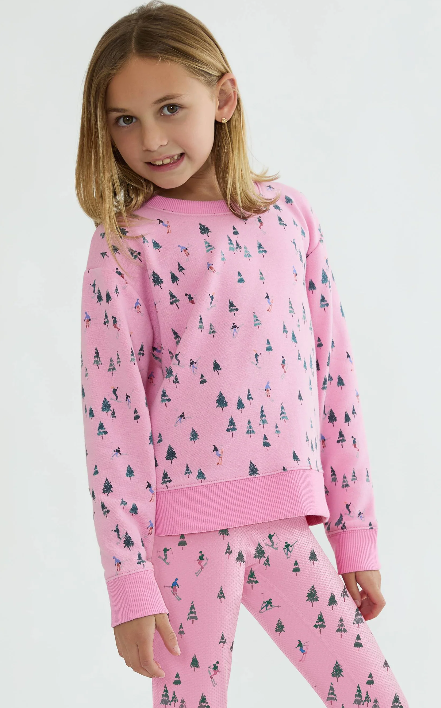 devyn oversized ski patrol sweatshirt