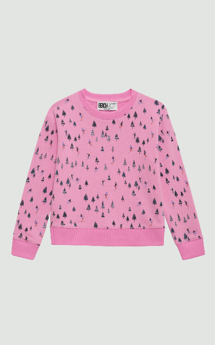 devyn oversized ski patrol sweatshirt