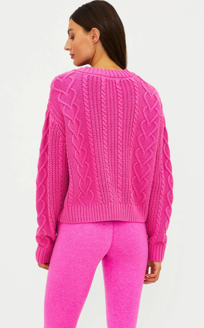 teagan cable knit cardigan