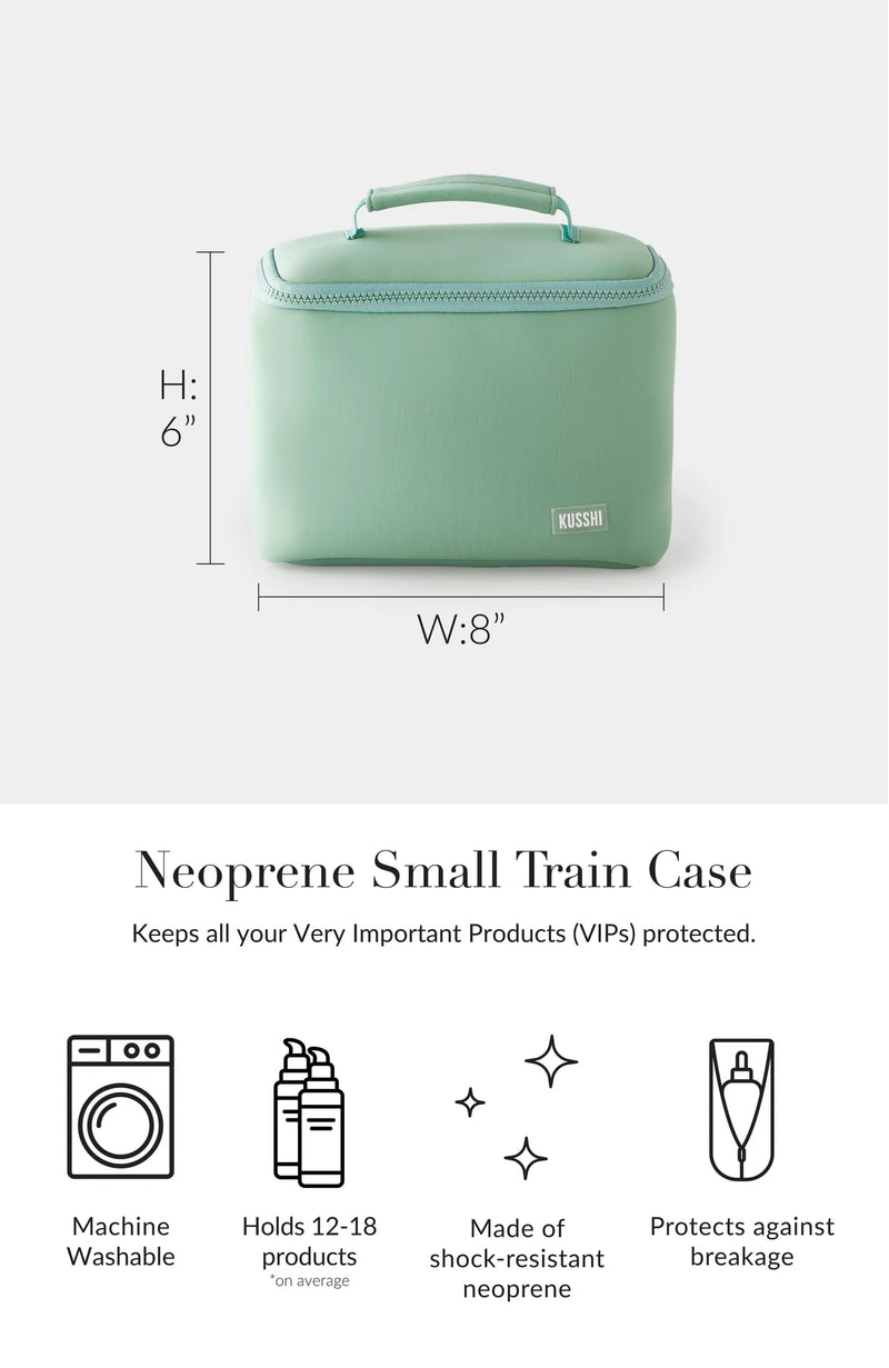 kusshi | neoprene train case