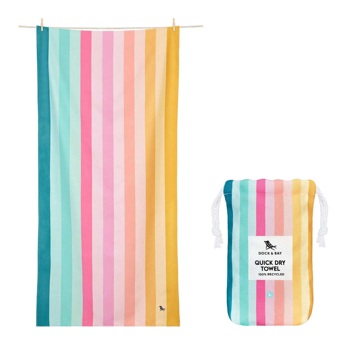 dock & bay | quick dry beach towels