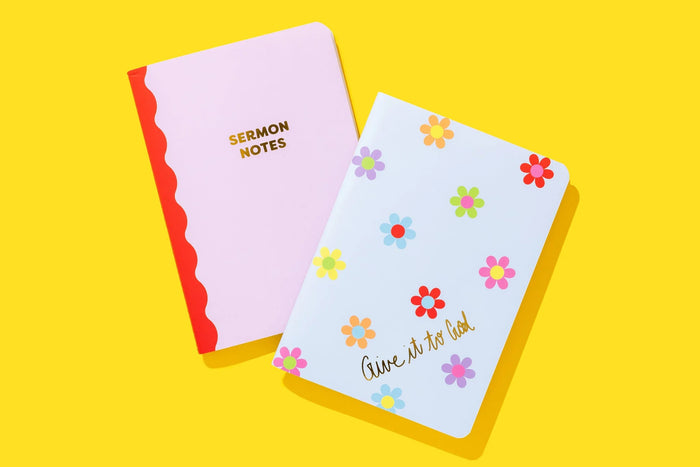 sermon notes notebook set