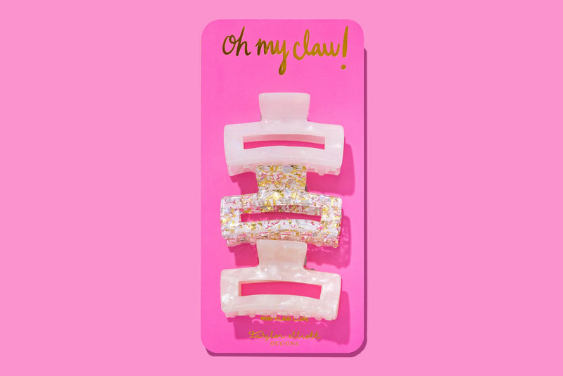 claw clip trio | medium