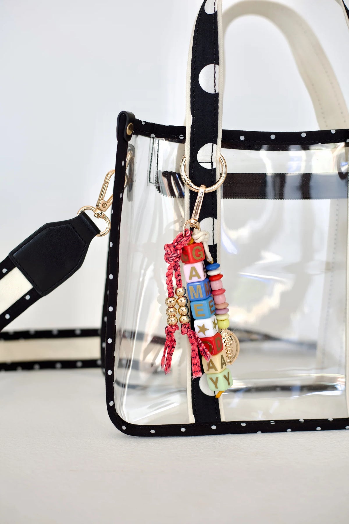poppy clear gameday totes