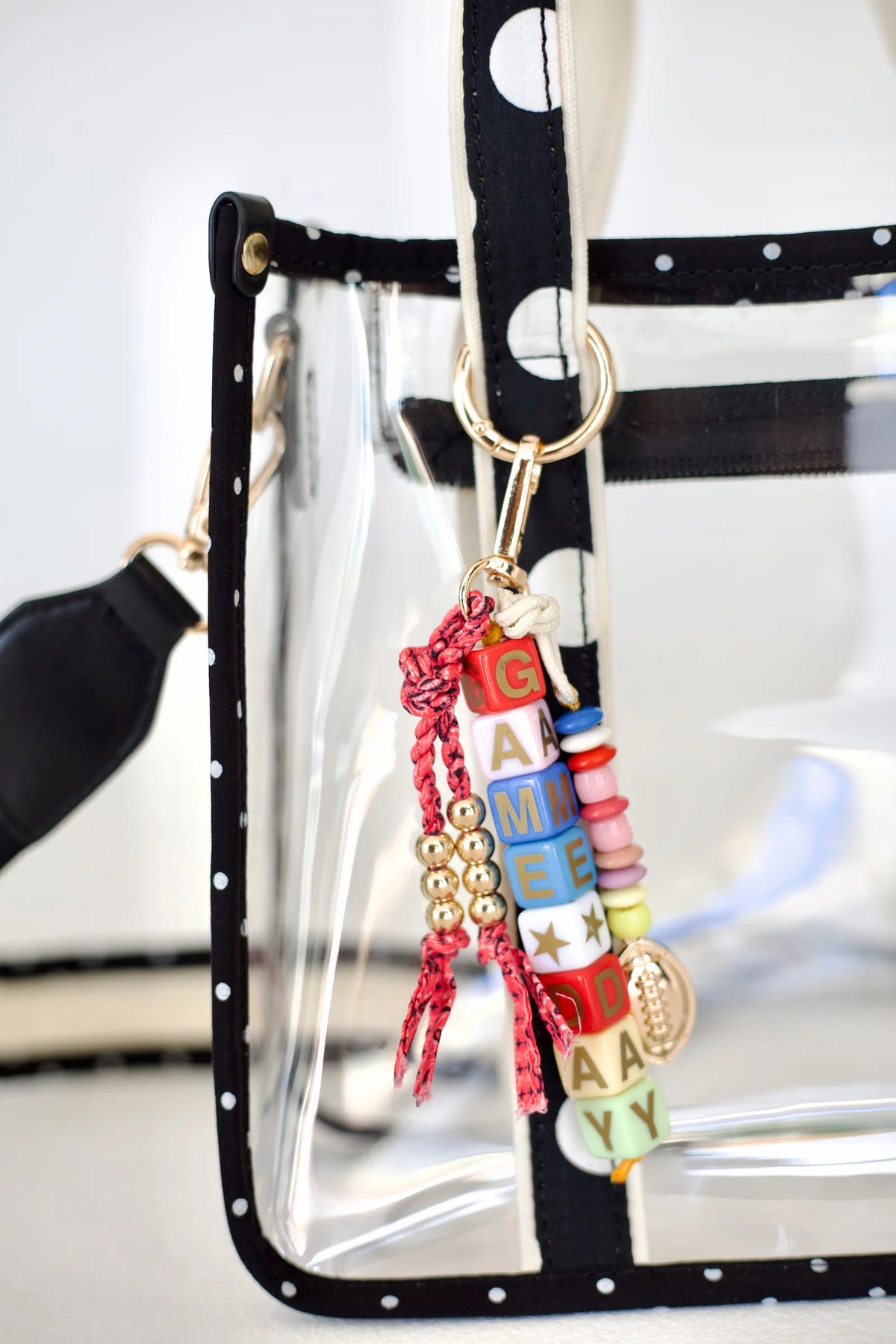 poppy clear gameday totes