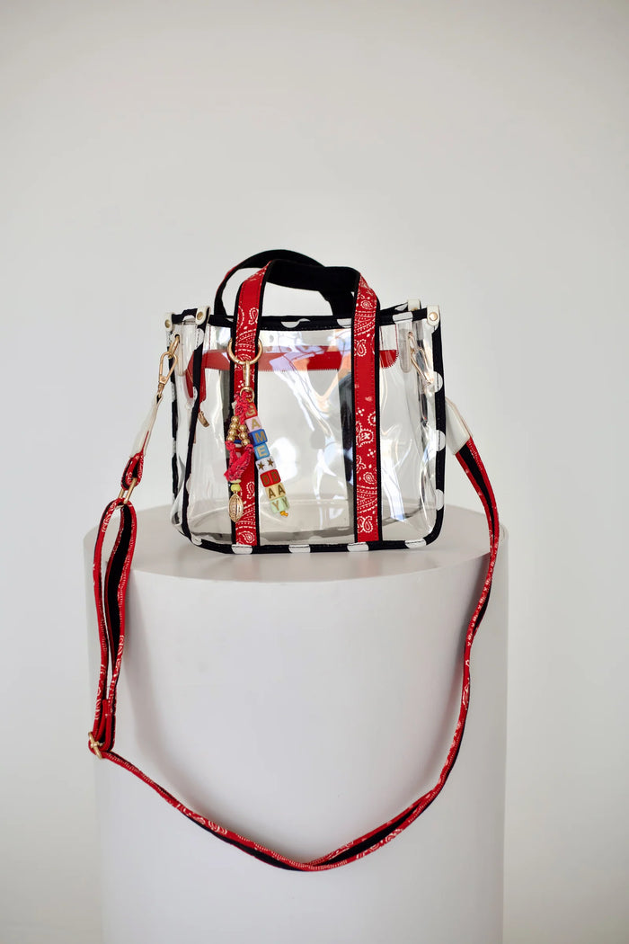 poppy clear gameday totes